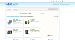 Desktop Screenshot of cupon.com